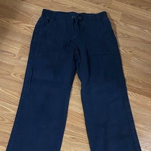 Blue Comfy Flare leg pants